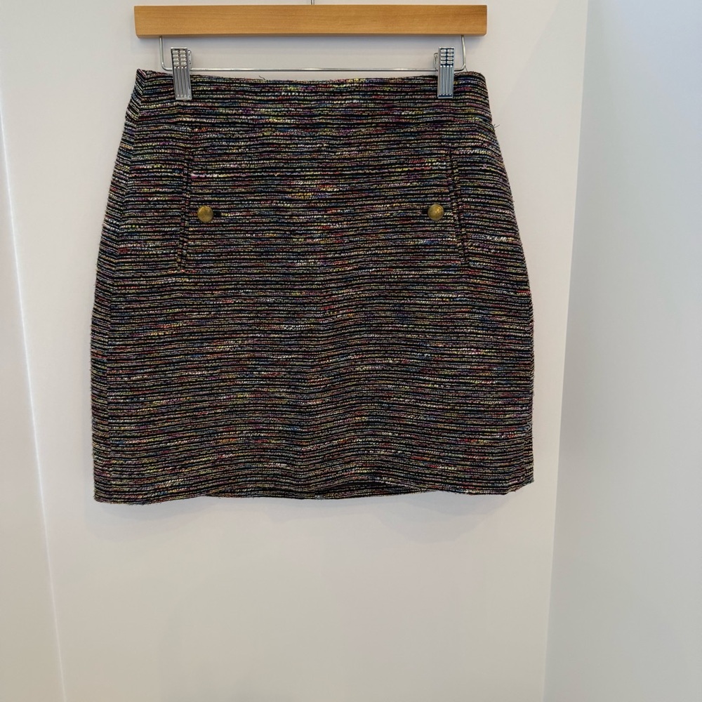 Ann Taylor Loft Multicolor Textured Women's Skirt